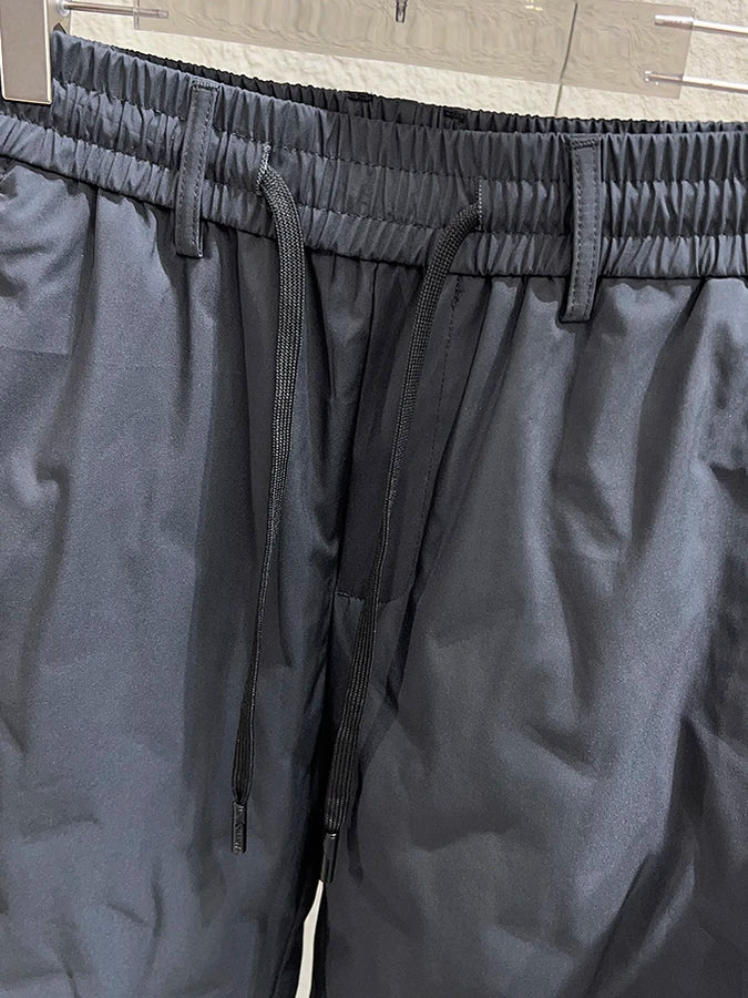 High-End Seamless down Trousers Men's Outdoor Waterproof Lightweight Warm Straight Leg Duck down Pants Fashionable Autumn Winter