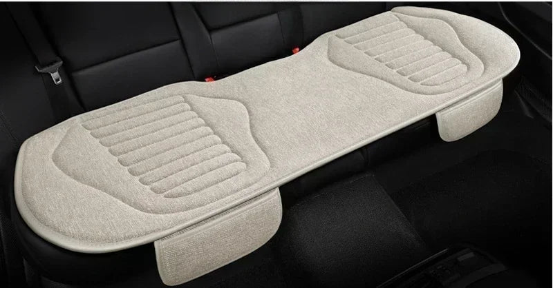Universal Linen Car Seat Cover Four Season Auto Flax Comfortable Breathable Anti-Slip Covers Cushion SUV Car Seat Protection