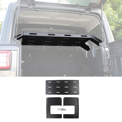 Top quality Car Trunk Cargo Rack Rear Storage Lage Shelf Organizer Tray Basket Wrangler JK JL 2007-2024 Interior Accessories