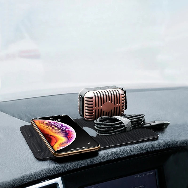 Multifunctional Car Phone Holder - Heat-Resistant, Non-Slip Dashboard/Mount with Safe Grip
