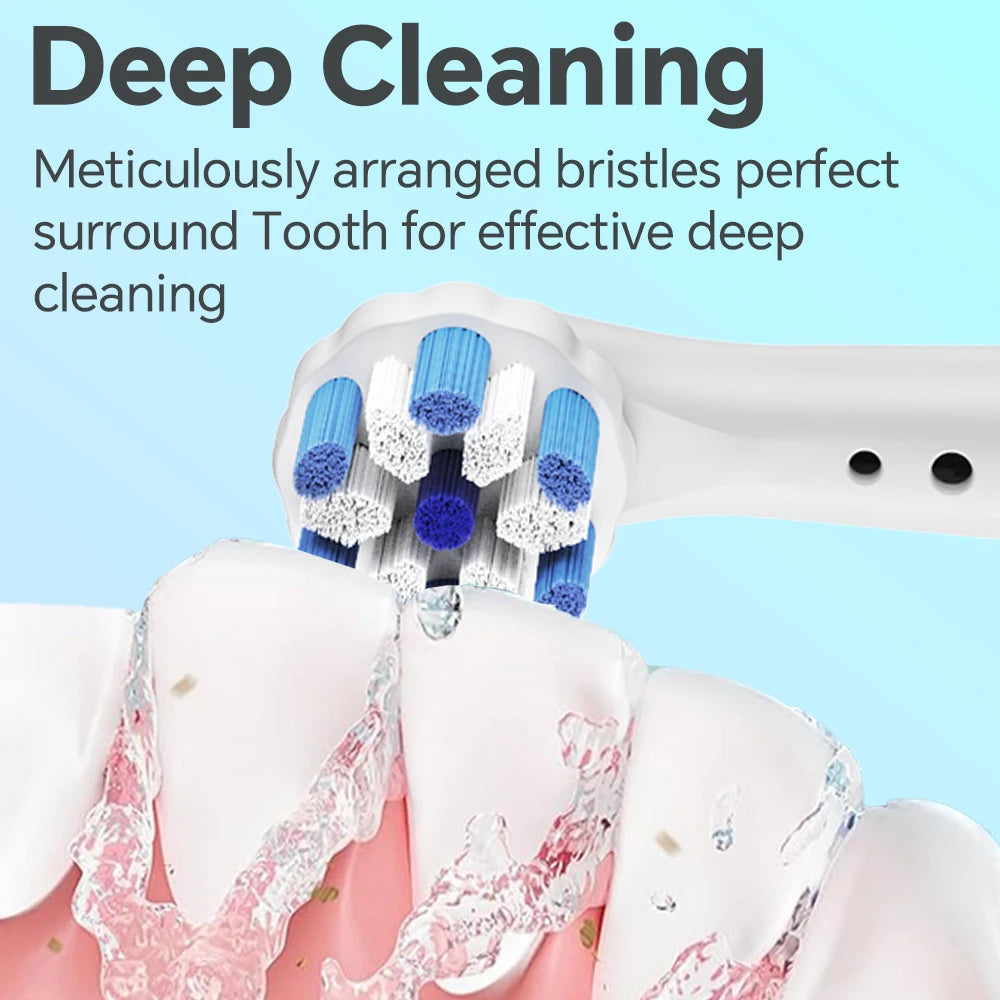 Compatible with Oral B iO 2 3 4 5 6 7 8 9 10 Series Electric Toothbrush Replacement Brush Heads, Rotating Toothbrush Head Refill