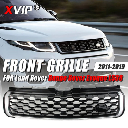 XVIP Front Grille Limited Style Honeycomb Mesh Vent Trim Replacement Parts For Land Rover Range Rover Evoque L538 2011-2019
