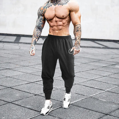 Men's Casual Trend Sweatpants Running Pants Summer Quick Dry Jogging Pants Gym Fitness Training Trackpants Bodybuilding Trousers