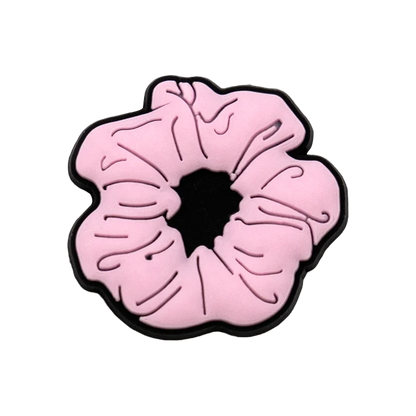 1/50PCS Pink Style Alphabet Women Shoe Charms Accessories Pins for Clog Fashion Women Shoe Buckle Decorations Tote Bag Pendant