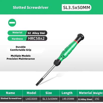 LAOA 1pcs precision screwdriver SL1.0-4.0 screwdriver phillips mini screwdriver phillips screwdriver plum blossom T5-T20