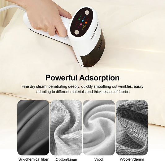 1000W Powerful Adsorption Vacuum steamer 2 in 1 Steam Ironing Dry Ironing Handheld Garment Steamer Smooth Out Stubborn Wrinkles