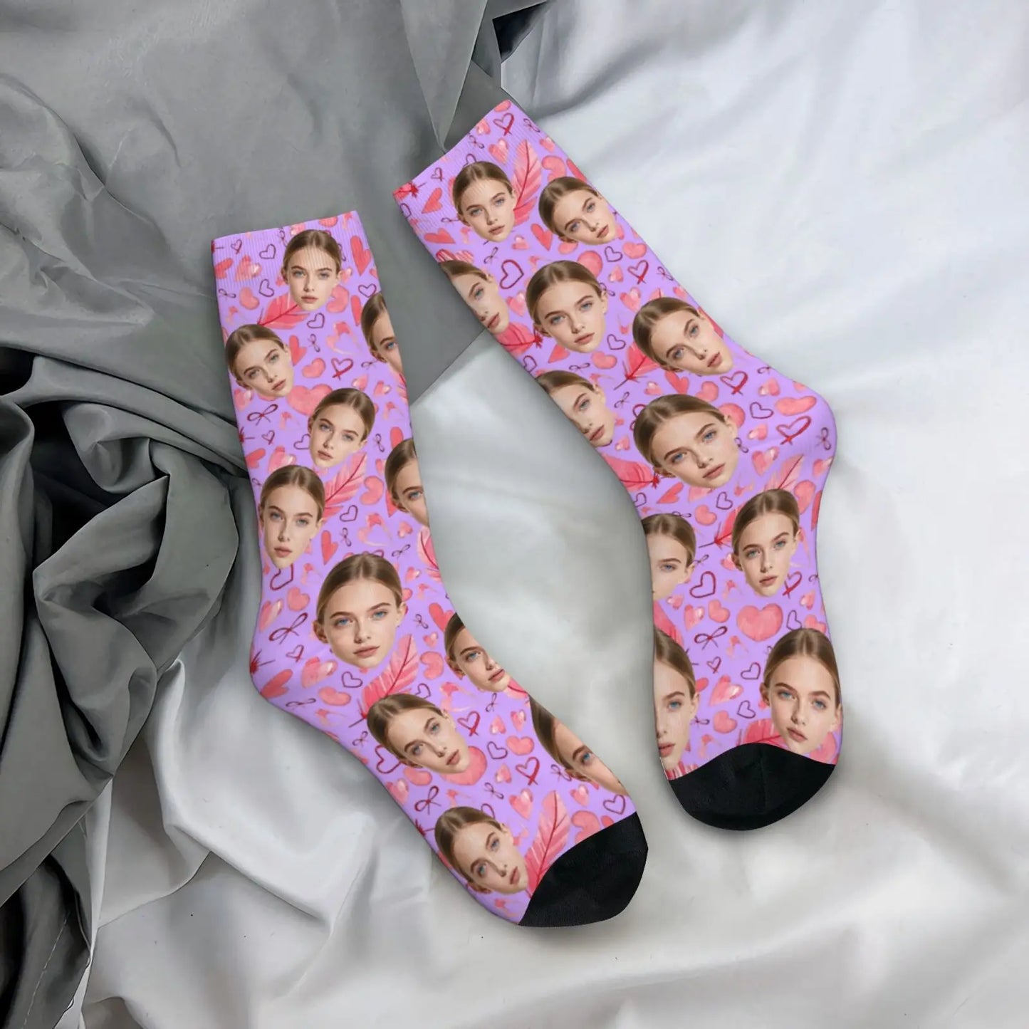 Custom avatar socks for men and women custom photo socks DIY personalized picture socks photo socks personalized gifts