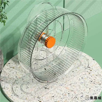 Large Size Silent Running Wheel for Hamster Toy Deprivation Relief Golden Retriever Hamster Cage Supplies Crehensive Infor...
