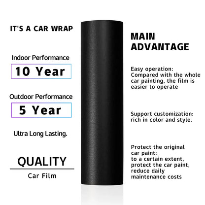 150x200cm Car Sticker Vinyl Carbon Fiber Wrap Stickers Decoration Exterior Decorating Decals Adhesive for Tuning Car Accessories