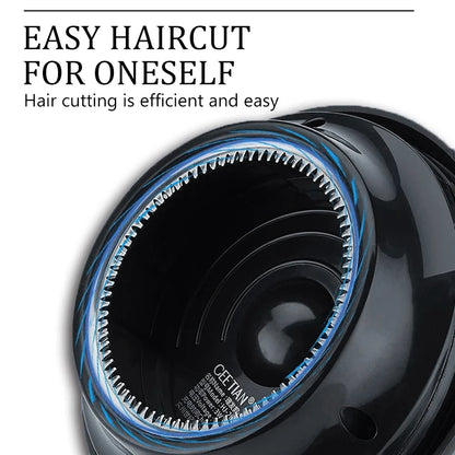 Hair trimmer UFO Electric Even Cut Rotary Hair Trimmer For Men Washable Rechargeable Hair Clipper Self-Haircut Shortcut Kit For
