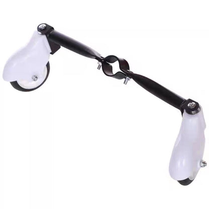 Universal Stroller Accessories Child Wheelchair Safety Rail Auxiliary Wheel Brake Wheel Easy to Push Child-Carrying Device