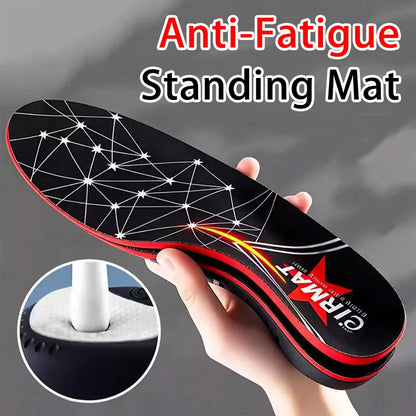 Anti-Fatigue Sports Insoles, Multi-Shock Absorption Cushion Inserts TPU Support Insoles for Basketball & Running Shoes 2Pcs/4Pcs