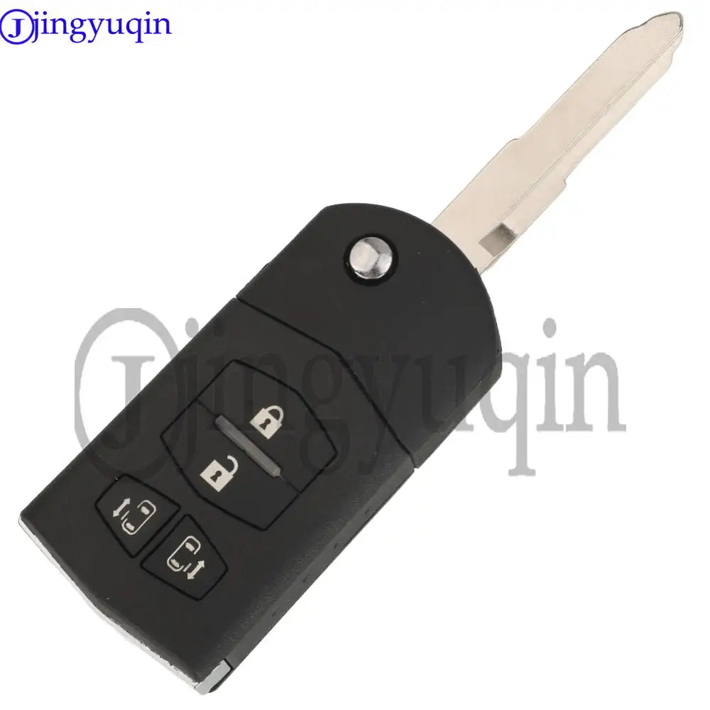 jingyuqin 4BT SKE126-01 433mhz ID63 Flip Car Remote Key For MAZDA 2 M2 Demio 3 M3 Axela 5 M5 Premacy 6 M6 Atenza 8 M8 MPV CX7