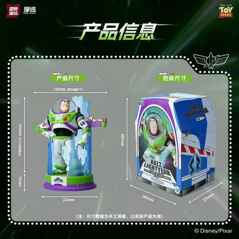 New Authentic Hot Toy Story Buzz Lightyear Assembled Model Large Size Multi Jointed Sam Club Same Style Birthday Gift Decor