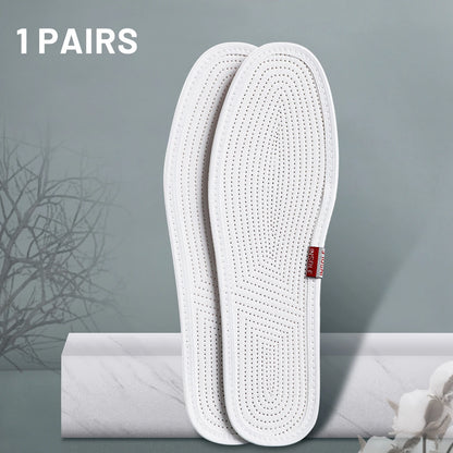 3 Pairs Nine-Layer Cotton Insoles,Men Women Sweat-Absorbent Insert,Breathable,Deodorant,Comfortable Durable Sport Shoe Sole