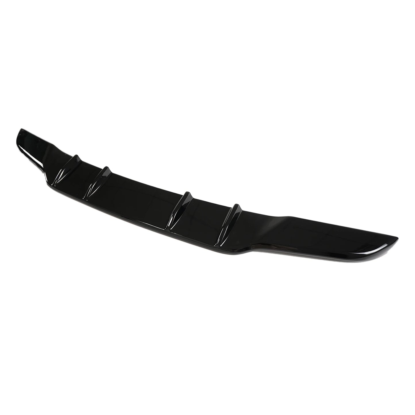 For Jeep Grand Cherokee All Models 2013-2022 SRT8 WK2 Trackhawk Car Middle Spoiler Trunk Wing Glossy Black Body Kit ABS Plastic