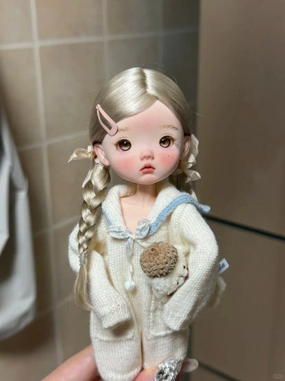 New BJD doll 1/6 four leaf clover elder sister cute girl high quality resin toy birthday gift baby dolls in offers Free shipping