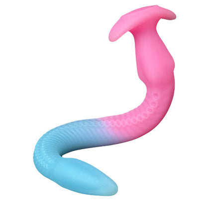 Eel Tentacle Anal Plug Long Monster Dildo Soft Liquid Silicone Anal Dilator Sex Toy For Women's Men's Anal Massage Adult Product