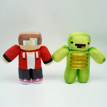 Jj And Mikey Plush Toys New Soft Stuffed Cartoon Game Figure Collectible Doll Home Decor Gift For Game Fans