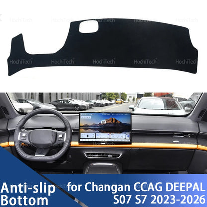 Dashboard Cover for Changan CCAG DEEPAL S07 S7 2023 2024 2025 2026 Car Cover Dash Board Mat Carpet Pad Sunshade Cape Cushion