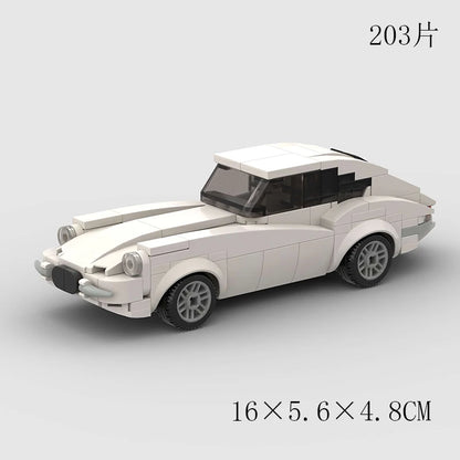 City Technique Speed Racing Car old Classic Sport Model Building Brick Super Racer Great Rally Vehicles Block Christmas gift Toy