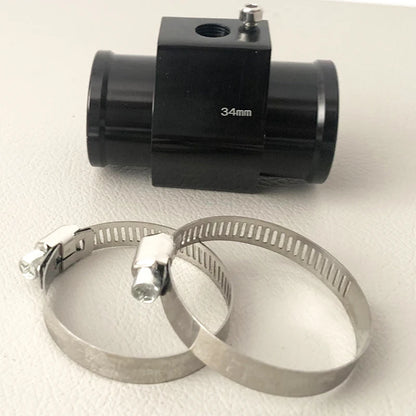 HQ Water Temperature Sensor Head Joint Sensor Radiator Adapter 1/8NPT 12V 24V Digital Water Temperature Gauge Voltmeter