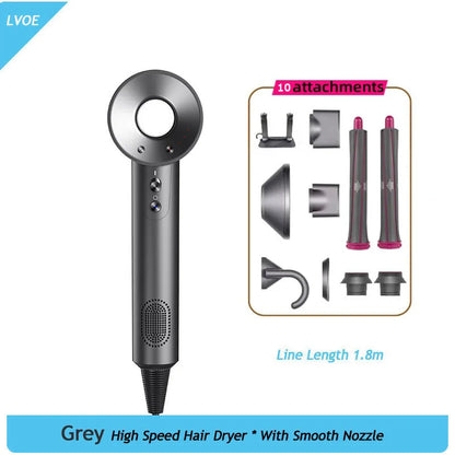 Professional hair dryer High Speed 1600W Powerful Home Low Noise Quick Negative lonic Blow Dryer Hotel Electric Salon Hairdryers