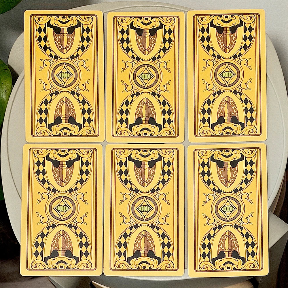JOJO Tarot Cards Deck in Rigid Box 12*7cm , 80 Pcs Double-Sided Embossed Anime Tarot Cards Bizarre Adventure Tarot Deck