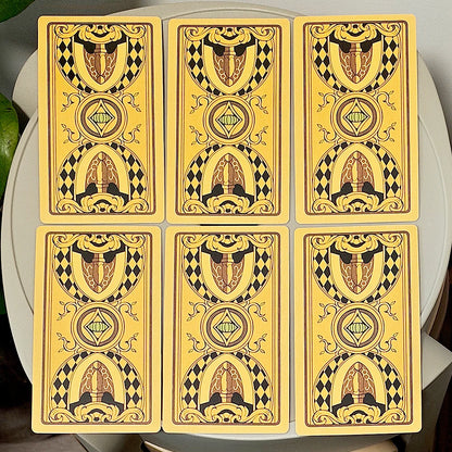 JOJO Tarot Cards Deck in Rigid Box 12*7cm , 80 Pcs Double-Sided Embossed Anime Tarot Cards Bizarre Adventure Tarot Deck
