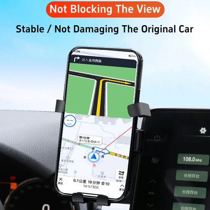 For Honda Civic 11th Gen 2022 2023 Car Phone Holder 9 inch Screen Mobile Phone Holder GPS Bracket Car Mount Car Accessories