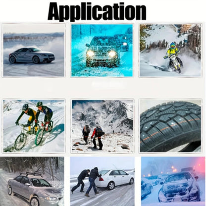 4*12/4*9mm non-slip skid nails Non-slip wheel tires 100PCs for cars motorcycles bicycles cars winter emergency