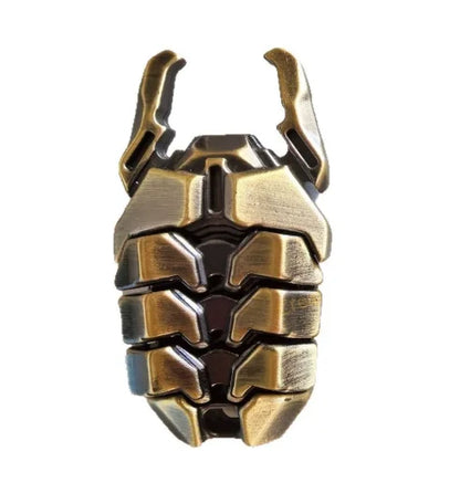 Fidget Toy EDC Fidget Toy Metal Fidget Toy Push Pop 3 Button Beetle Bottle Opener Fidget for Men Desk Toy