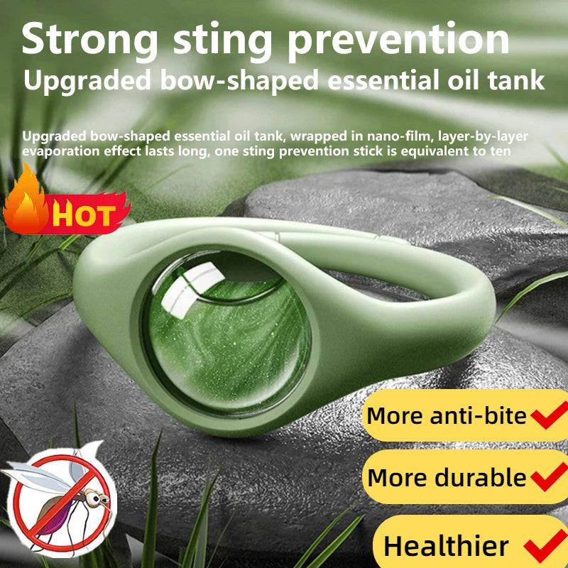 Mosquito Oil Repellent Bracelets Anti Mosquitoes Bite Wristband Outdoor Mosquitoes Bracelet With Natural Essential Oil 2025 ﻿New