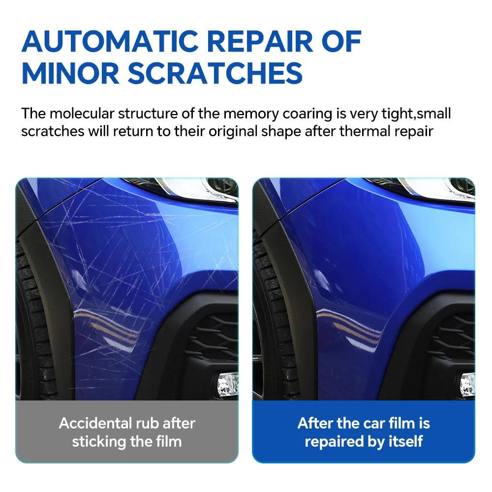 9Mil For Subaru WRX 2022-2024 PPF TPU Pre-cut Paint Protection Film Anti-Scratch Invisible Clear Resistant Car Wrap Film