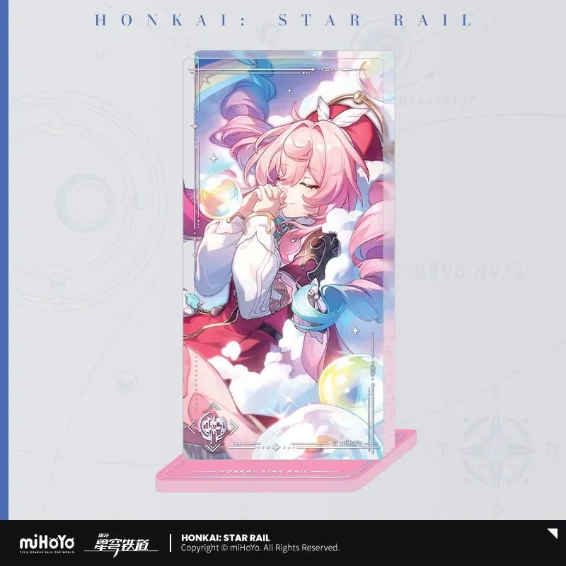 Sunsyea Honkai Star Rail Official Merch miHoYo Original Authentic Light Cone Series Acrylic Quicksand Ornament Himeko Seele