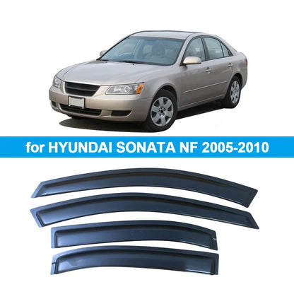 Window Visor for HYUNDAI SONATA NF 2005 2006 2007 2008 2009 2010 Wind Deflectors Rain Guards Door Visor Vent Shades Ventvisor