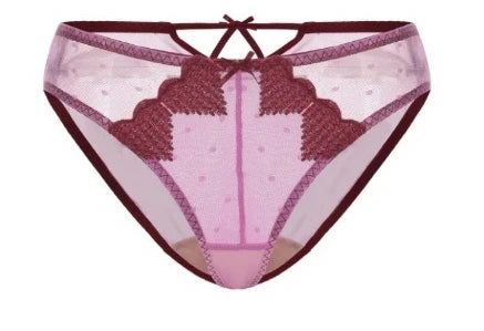 French-style Heart Embroidery Lingerie Set for Petite Women Soft Steel Cups Romantic Bra Set Hot Sale Comfortable  S-XL Hot Sale