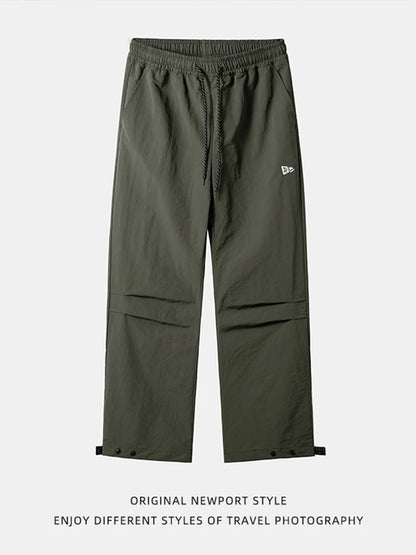 Outdoor Snowproof Men's Thermal Cotton Pants Winter Outdoor Skiing Trousers Windproof Breathable Straight Leg Casual Pants