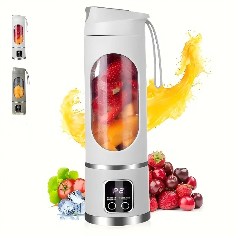 New Model Juicer, Portable Rechargeable Small Juice Cup for Home Use, Powerful Multifunctional Juicer Cup