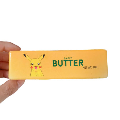Cartoon Butter Stick Squishy Toy Slow Rising Squeeze Toy Butter Bar Brick Squishy Fidget Toy Anti Stress Release Hand Relax Gift