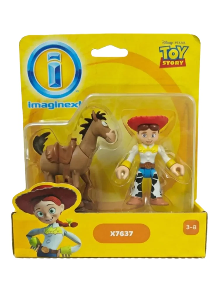 Disney Pixar Toy Story Jessie & Bullseye Action Figure Set, Rare Imaginext Collectible Articulated Model Gift For Hobby Collecto