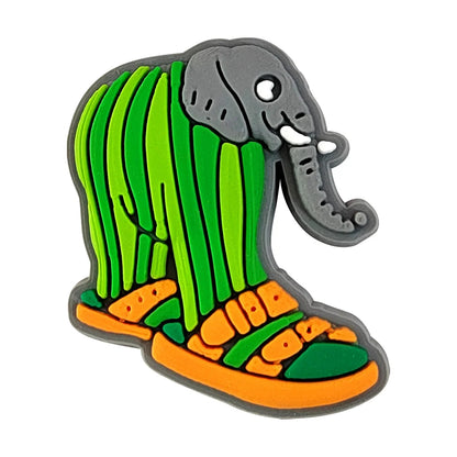 1-100PCS Italian Brainrot Funny Animal Shoe Charms Cartoon Clog Sandal Wristbands Decorations Shoes Ornaments Buckle Kids Gifts
