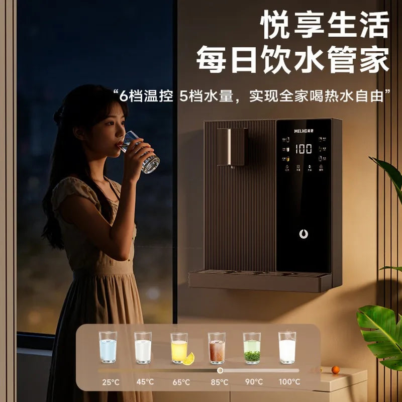 Pipeline machine wall mounted heating direct drinking integrated machine self-priming instant water dispenser
