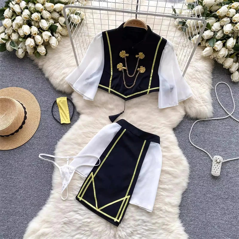 Sexy Lace Strap Jumpsuit Slim Fit Transparent Women's Pajamas Halter Playsuit Erotic Lingerie Catsuit Backless Hollowed Bodysuit