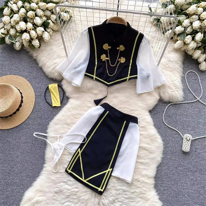 Sexy Lace Strap Jumpsuit Slim Fit Transparent Women's Pajamas Halter Playsuit Erotic Lingerie Catsuit Backless Hollowed Bodysuit