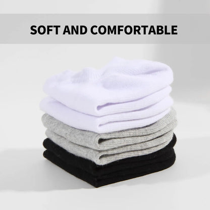 10/20 Pairs Womens and Mens Non Slip Ankle Socks Low Cut Invisible Liner Ankle Socks Cotton Breathable No-Show Sport Socks