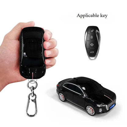 For Hongqi H5 key cover creative decorative buckle modification accessories ousado car model shell protection package key chain
