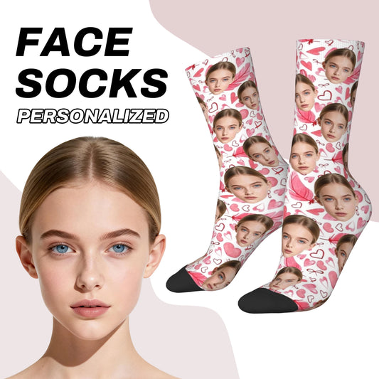 Custom avatar socks for men and women custom photo socks DIY personalized picture socks photo socks personalized gifts