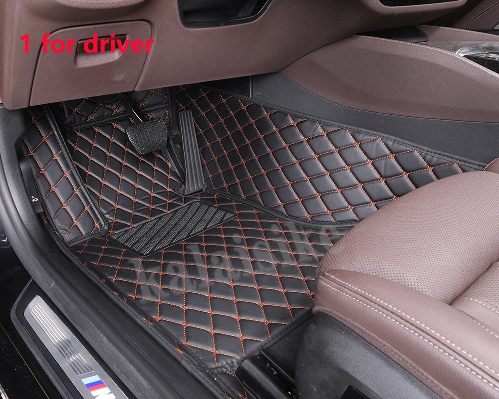 Custom Car Floor Mat for SsangYong All model Stavic Korando Kyron tivoli rexton Actyon Chairman auto accessories interior parts