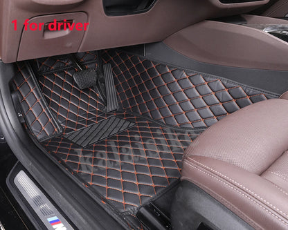 Custom Car Floor Mat for SsangYong All model Stavic Korando Kyron tivoli rexton Actyon Chairman auto accessories interior parts